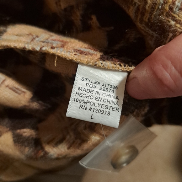 NWT Entro plaid oversized jacket - Picture 10 of 12